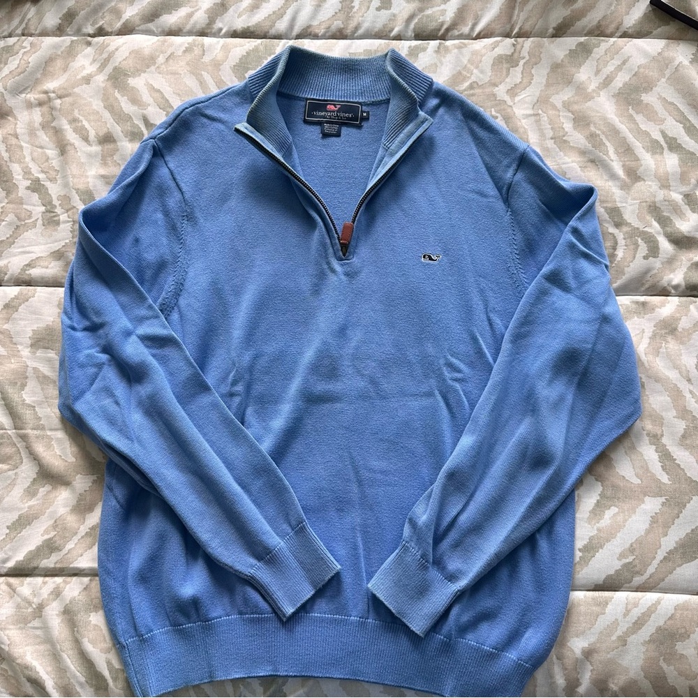 vineyard vines quarter zip sweater